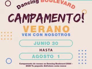 Campamento de Verano para niños de baile