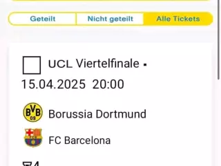 Entradas Dortmund vs Barcelona