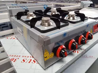 COCINA A GAS 4 FOGONES SOBREMESA