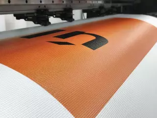 Lona impresa microperforada A MEDIDA
