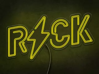 Neón Rock con Rayo