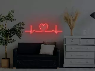Neón Corazón Latido