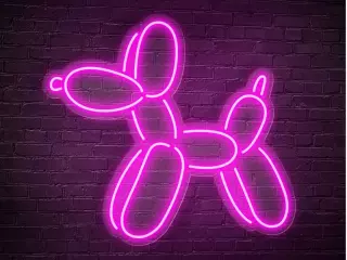Neon Globo Perro