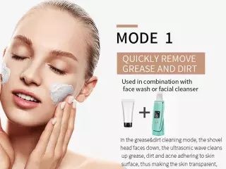 Ultrasonic Blackhead Remover &amp; Deep Facial Cleansing Device