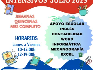 CURSOS INTENSIVOS JULIO 2025