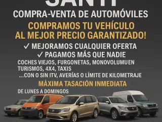 Compro tus vehículos al mejor precio