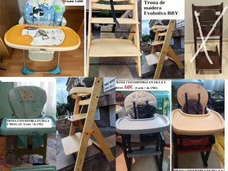 TRONAS DESDE 30€ MADERA, EVOLUTIVAS, CONVERTIBLES ETC