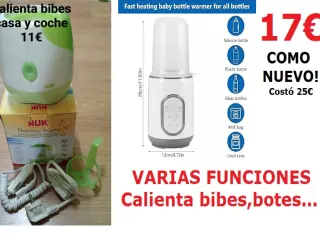 CALIENTA BIBERONES DESDE 11€ EN PUMUCKI REUS ( TGNA)