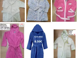 Albornoz bebes y niños desde 7€