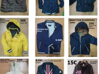 ABRIGO CHAQUETA PLUMIFERO ETC DESDE 8.50€ (20)