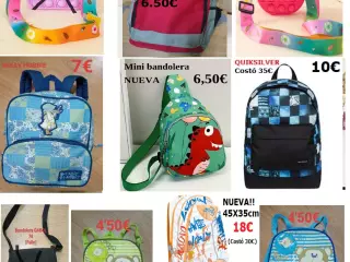 MOCHILA BOLSO BANDOLERA ETC DSDE 4.50€ PUMUCKI REUS (TGNA)5