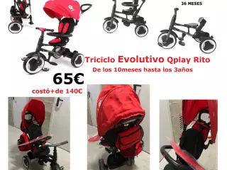 TRICICLO EVOLUTIVO QPLAY 65€ EN PUMUCKI REUS ( TARRAGONA)