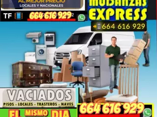 TRASNPORTES Y MUDAMZAS VACIADOS INMUEBLES