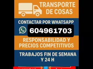 TRASNPORTES MUDAMZAS VACIADOS INMUEBLES