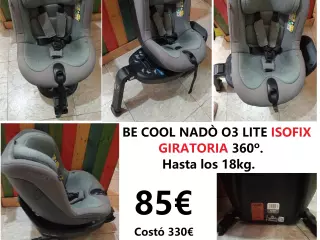 SILLA COCHE ISOFIX GIRATORIA BEE COOL 03 LITE en PUMUCKI REUS (tgna)LIQUIDACIÓN!