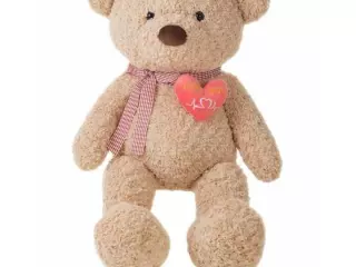 Oso de Peluche Gigante con Corazón 115 cm – Regalo Tierno y Original