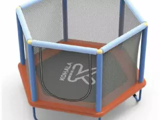 Cama Elástica Infantil Ociotrends 140x110 cm con Red de Seguridad