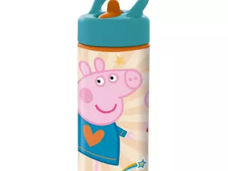 Botella de Agua Infantil Peppa Pig Rosa 410 ml | Diseño Divertido