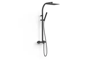 Conjunto de Grifo Monomando Mural SLIM de 2 Vías para Ducha