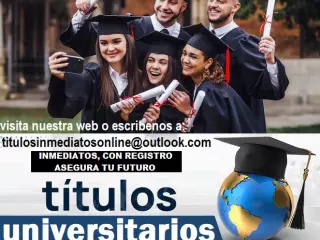 Titulos universitarios y tecnicos inmediatos