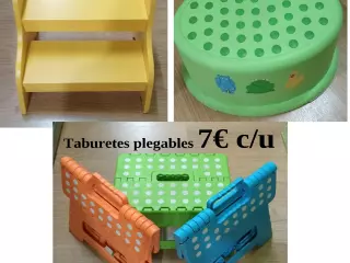 TABURETE ALZADOR REPOSA PIES DESDE 7€