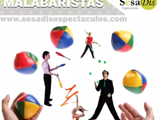 Malabaristas. Espectáculos con malabares