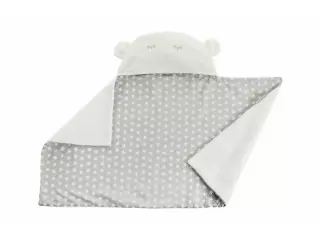 Manta para Bebé Reversible con Capucha 90 x 66 cm – Diseño de Estrellas