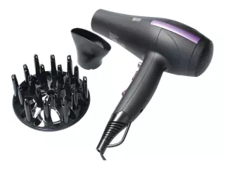 Secador de Pelo TM Electron 1800-2200 W – Potencia Profesional, Difusor