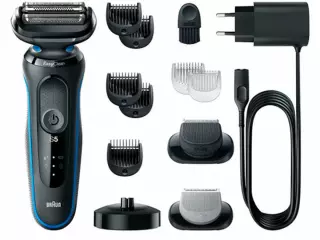 Maquinilla de Afeitar Eléctrica Braun Series 5 Azul – Afeitado Preciso