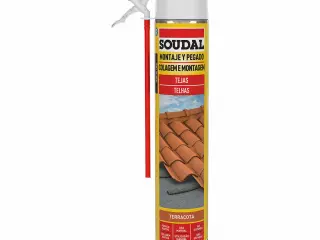 Espuma de Poliuretano Soudal para Tejado Rojo 750 ml Resistente