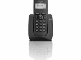 Teléfono Inalámbrico Gigaset A116BL Negro con Enchufe EU