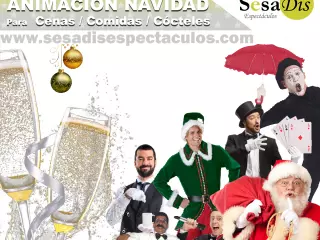 Animación para fiestas de Navidad