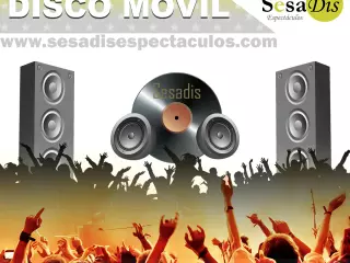 Discoteca móvil. DJ