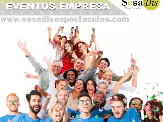 Espectaculos para cenas de empresa. Animaciones