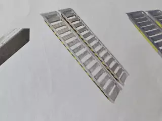 RAMPA DE CARGA DE ALUMINIO 4M.