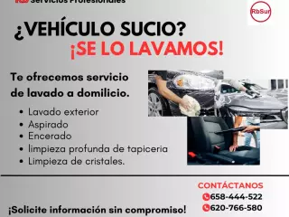 Servicio lavado de vehiculos