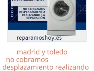 Reparación electrodomésticos en Madrid
