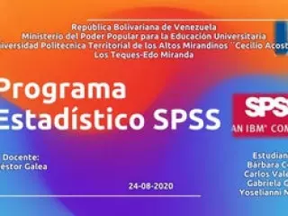 Clases de técnicas con el programa spss