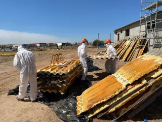 EMPRESA RERA RETIRADA DE URALITA EN TALAVERA DE LA REINA