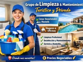 Servicios de limpieza y mantenimiento Integral