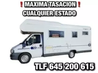 Compramos todo tipo de autocaravanas