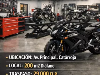 Traspaso de Taller Mecánico y Venta de Motos en CATARROJA