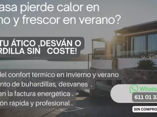 AISLAMIENTO TERMICO SUBVENCIONADO .