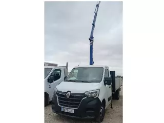 RENAULT MASTER DCI 165 CV CON PLUMA Y CAJA CONTENEDORES.  –