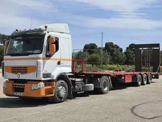 RENAULT PREMIUM 460 DXI y PLATAFORMA DE 13.70 M.