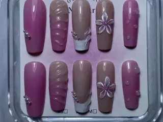 Uñas press om personalizadas a medida