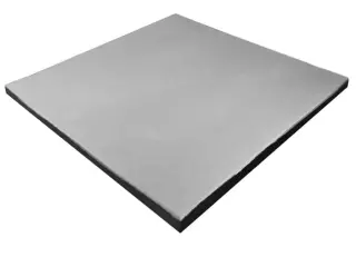 Suelo de caucho de gimnasio en loseta (100x100cm) alta densidad premium gris