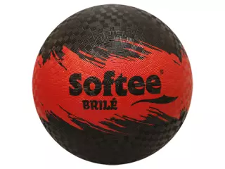 PELOTA CAUCHO SOFTEE PARA BRILE COLOR ROJO