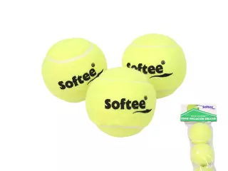 BOLSA 3 PELOTAS DE TENIS SOFTEE INICIACION DELUXE