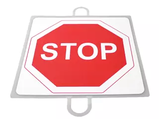 PANEL DE SEÑALIZACION TRAFICO DE PRIORIDAD Nº 1 (STOP)